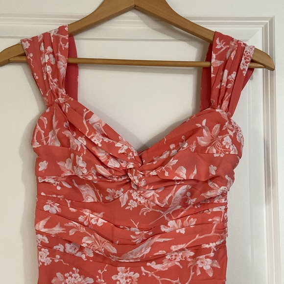 BNWT Abercrombie & Fitch Pink/Coral Dress - Size XS - Picture 2 of 6